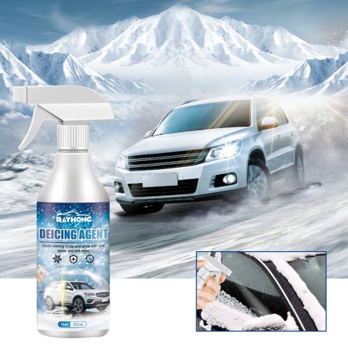 Quick Snow Melt Spray for Car Glass