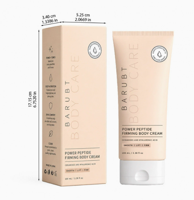 Niacinamide & Ceramide Body Cream, Hydrating & Smoothing Moisturizer
