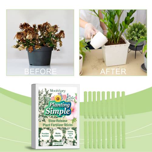 Slow-Release Plant Food Sticks