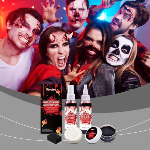 Halloween Fake Blood Makeup Set