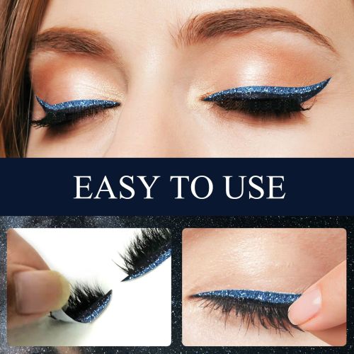Self-Adhesive Eyeliner Lash Strips, 4 Pairs