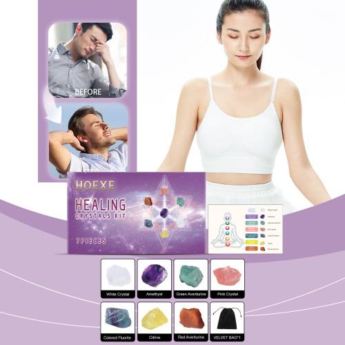 Fluorite Crystal Decor Set