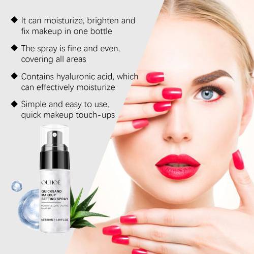 Shimmer Setting Spray with Aloe & Hyaluronic Acid