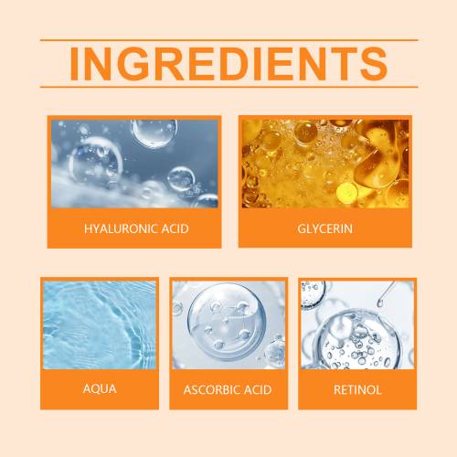 Retinol & Vitamin C Face Serum, Lightweight Moisturizing