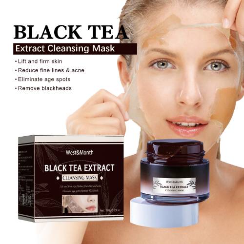 Black Tea Face Mask, Pore Refining