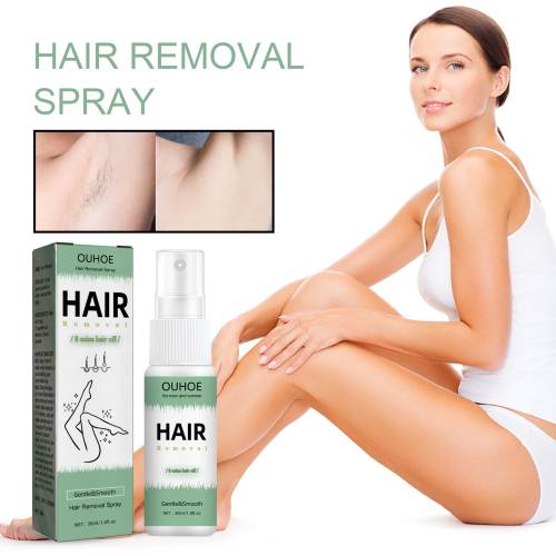 Full Body Hair Removal Spray with Aloe, 30 ml