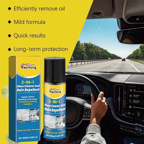 2-in-1 Glass Cleaner & Anti-Fog