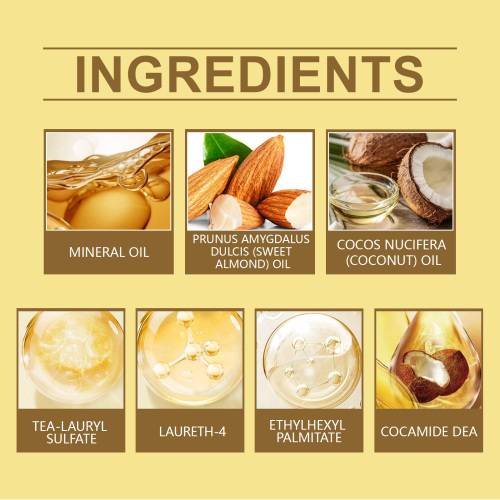 Coconut Bath & Shower Oil, Moisturizing Body Cleanser