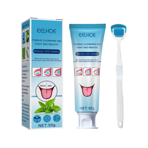 Tongue Cleaning Gel with Brush