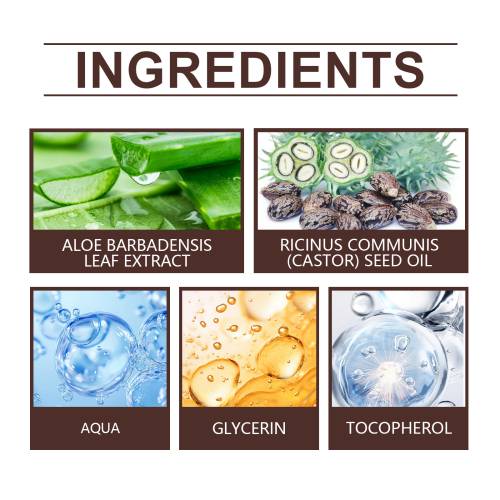Organic Castor Oil with Aloe