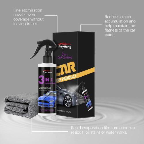 3-in-1 Car Paint Protectant Spray