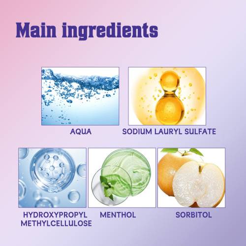 Purple Whitening Toothpaste, Gentle