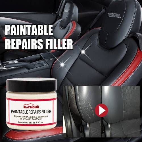 Paintable Leather Repair Filler