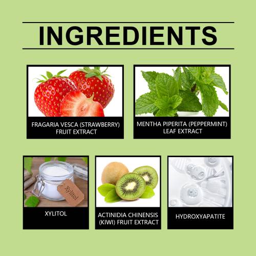 Strawberry Kiwi Toothpaste Tablets