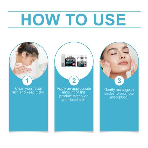 Collagen Face Cream with Hyaluronic Acid & Vitamin E