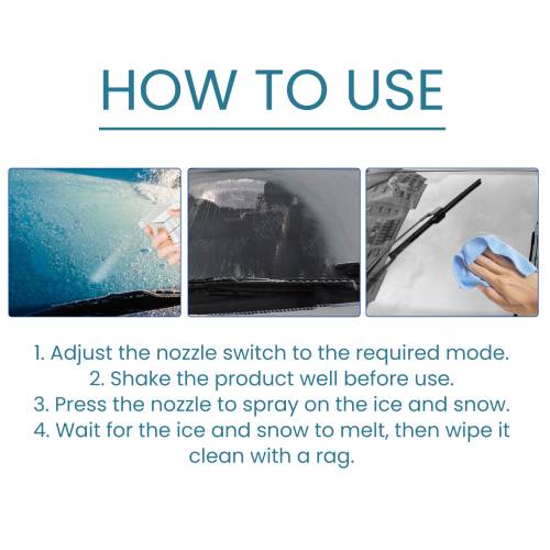 Windshield Defrost & Snow Melt Spray