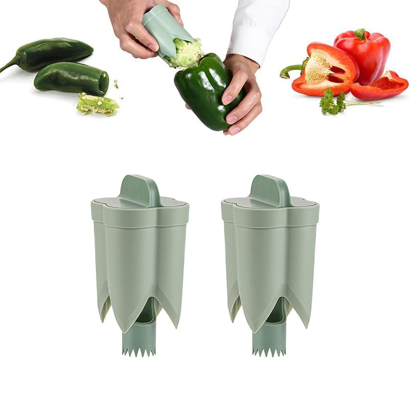 2-In-1 Fruit Pepper Corer | zavevo