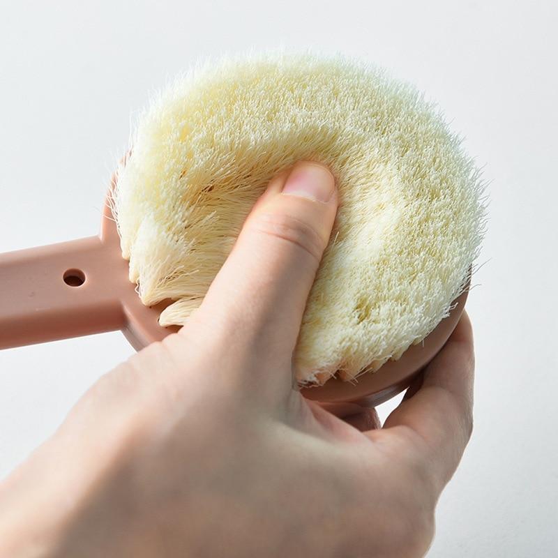 2 In 1 Bathing Scrubbing Long Handle Brush zavevo