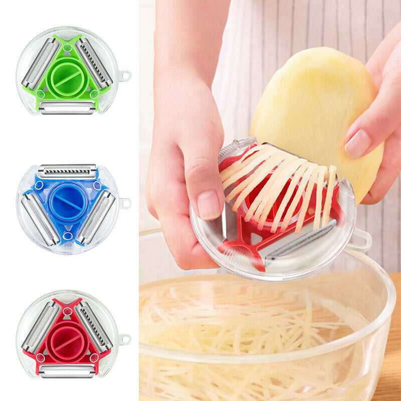 3 in 1 Stainless Steel Peeler | zavevo