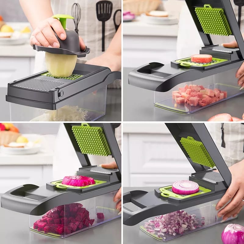 12 in 1 Vegetable Cutter Slicer Grater Chopper zavevo