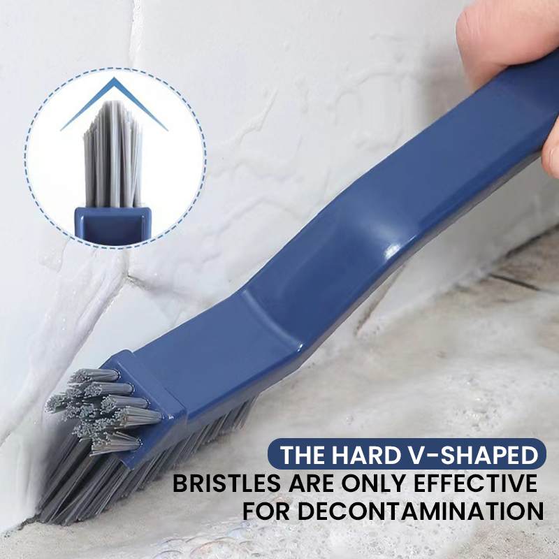 2 in 1 bathroom cleaning brush crevice brush | zavevo