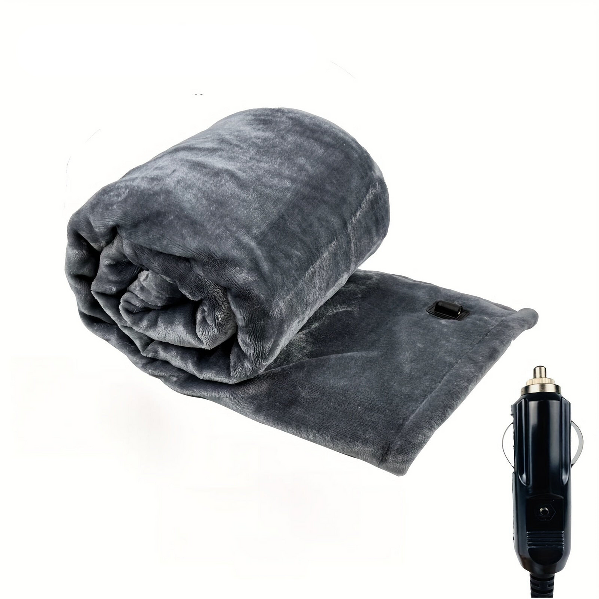 12V Heated Car zavevoanket - Soft Flannel zavevoanket with Overheat Protection for Car and Camping | zavevo