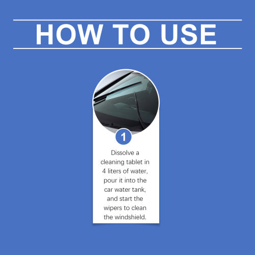 Windshield Cleaning Wipes