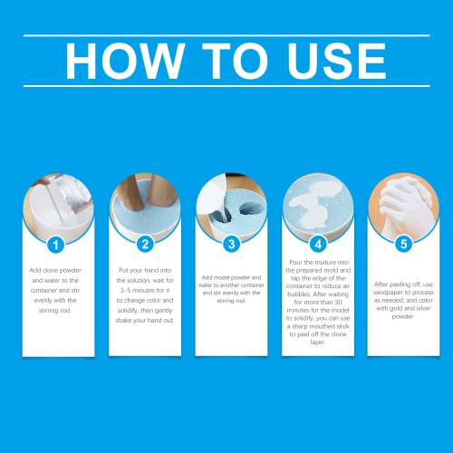 DIY Hand Casting Kit for Home Decor