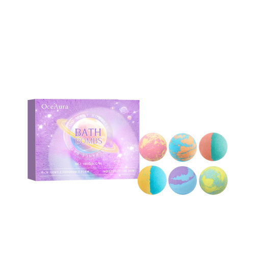 Floral Bath Salt Balls, Lavender & Rose