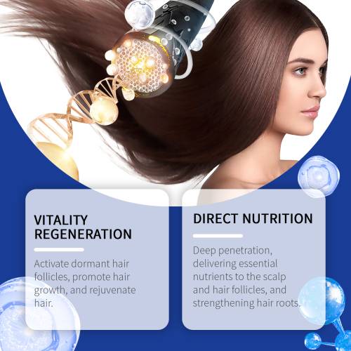 Blue Copper Peptide Hair Oil with Niacinamide