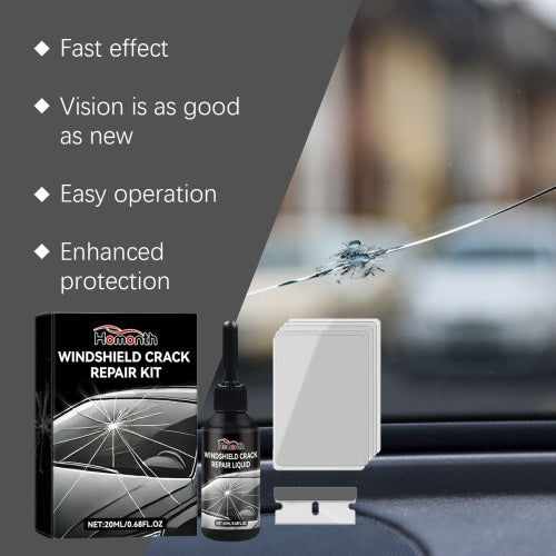 Windshield Crack Repair Solution