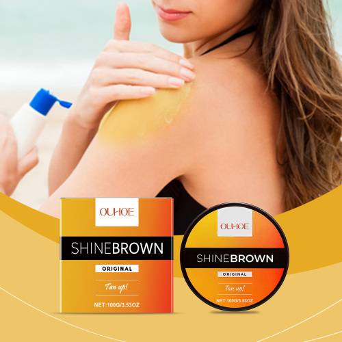 Bronzing Aloe Vera Gel for a Natural Tan Look, 100 g