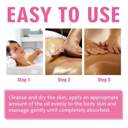 Strawberry & Coconut Body Massage Oil
