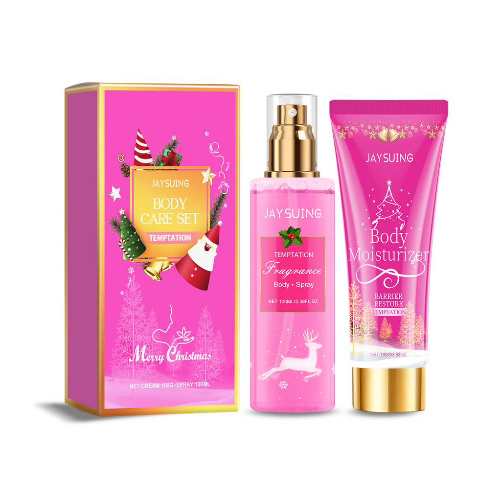 Christmas Scented Body Care Gift Set, Body Lotion & Body Mist