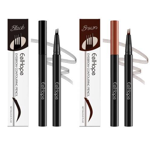 Four-Tip Brow Pen, Waterproof