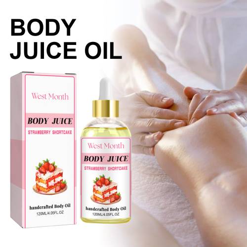Strawberry & Coconut Body Massage Oil