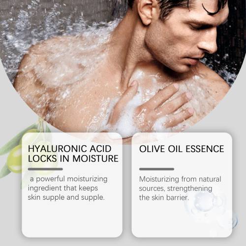 Men's Jasmine Moisturizing Body Wash