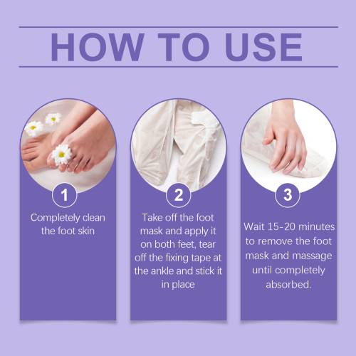 Moisturizing Foot Mask Box Set for Soft, Smooth Feet