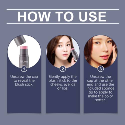 Dual-Ended Blush Stick