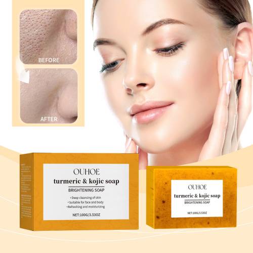 Turmeric & Kojic Acid Soap with Lemon