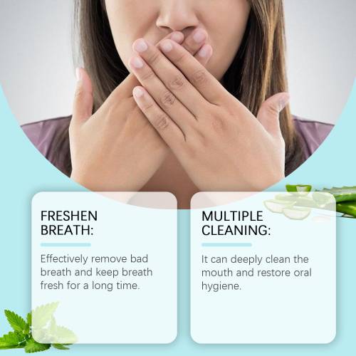 Fresh Breath Mouthwash with Aloe & Chamomile