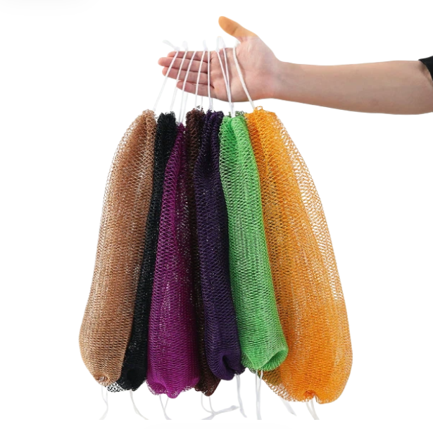 Stretchy Nylon Exfoliating Back Scrub Towel