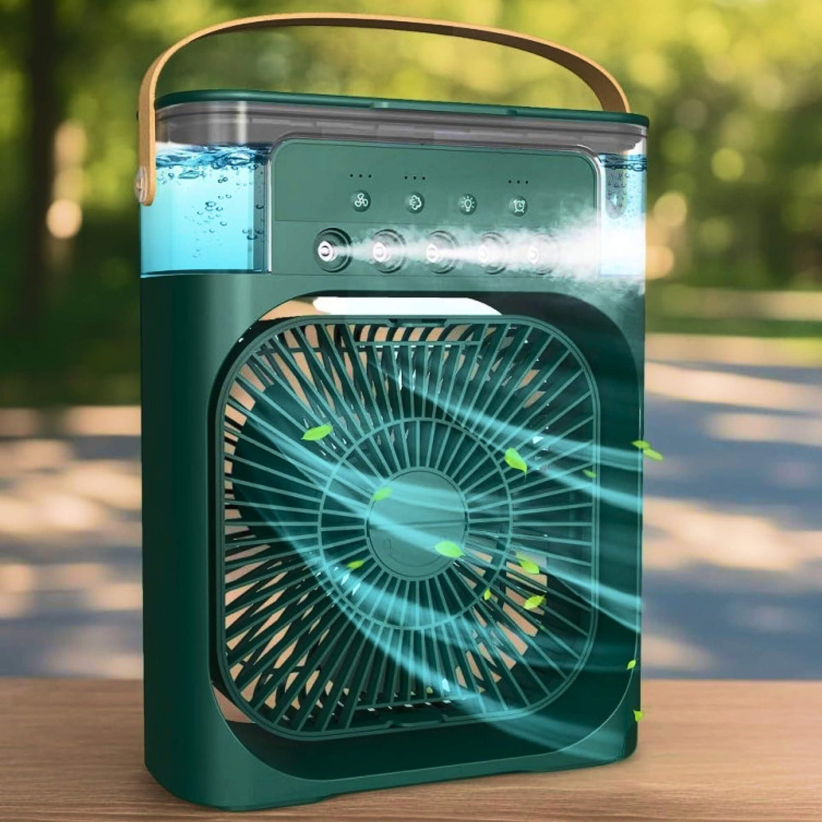 3-in-1 Air Cooler Humidifier | Portable, Adjustable Fan Speeds & Ideal for Bedrooms, Offices & Small Spaces | zavevo