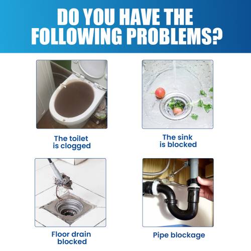 Drain Clog Remover & Deodorizer Powder
