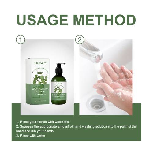 Gentle Foaming Hand Soap with Eucalyptus & Spearmint