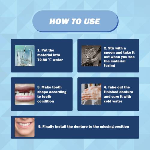 Costume Teeth Moldable Adhesive