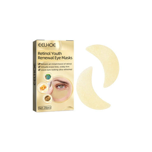 Retinol Under-Eye Patches with Aloe & Soy, 20 Pcs