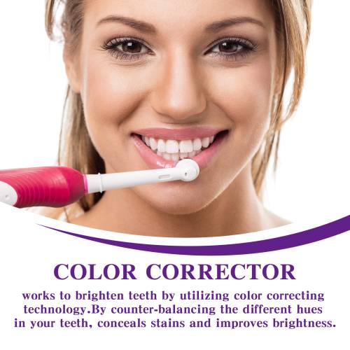 Purple Color-Correcting Toothpaste
