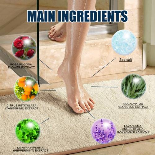 Aromatherapy Shower Steamers, Eucalyptus, Rose, Citrus & Mint