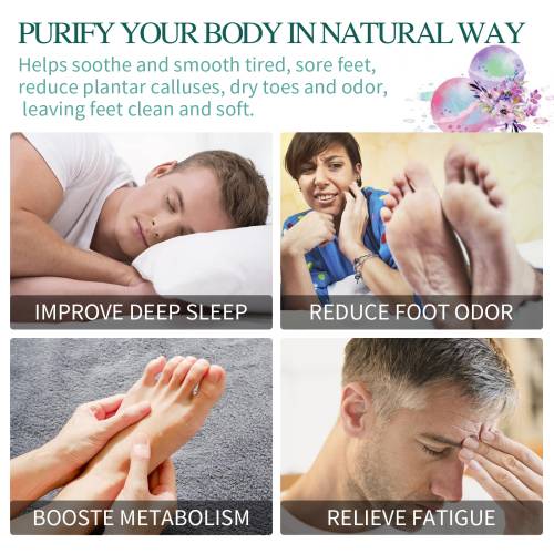Ginger Sea Salt Foot Bath Balls